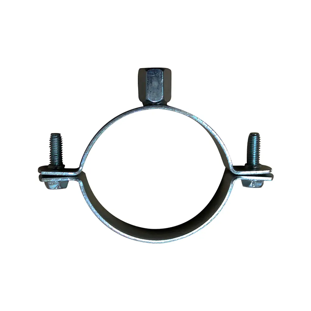 Abrazadera zincada<br>sin goma