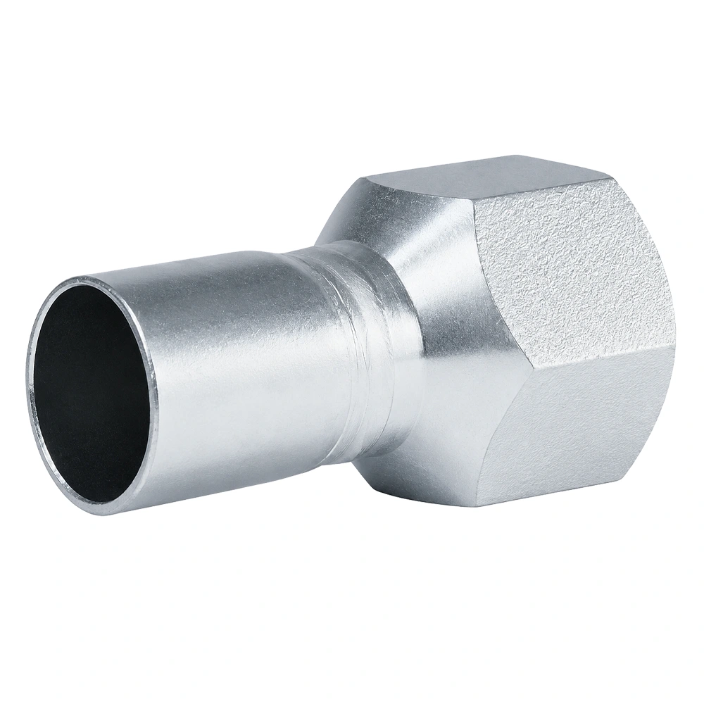 Adaptador hembra acero al carbono