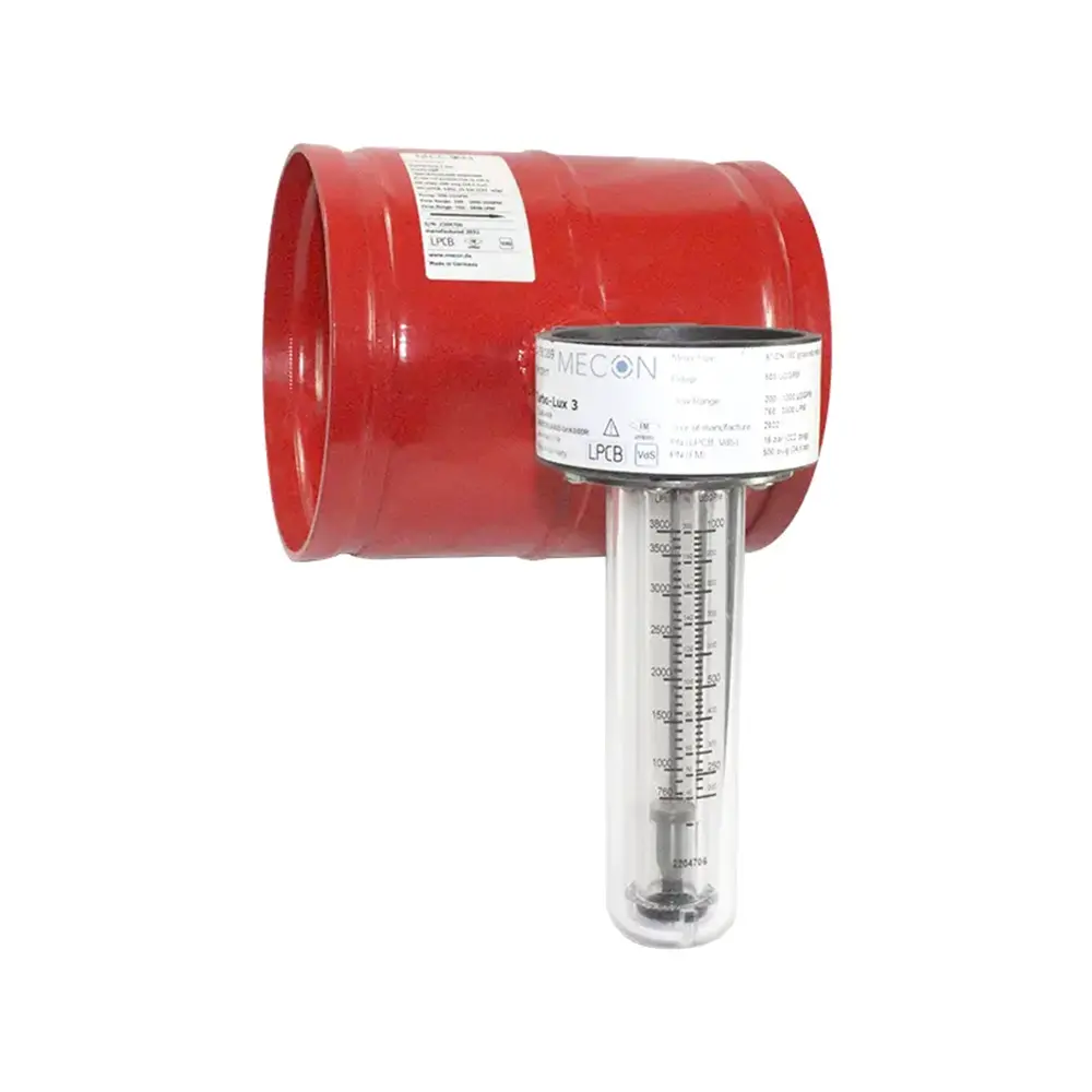 Caudalímetro ranurado