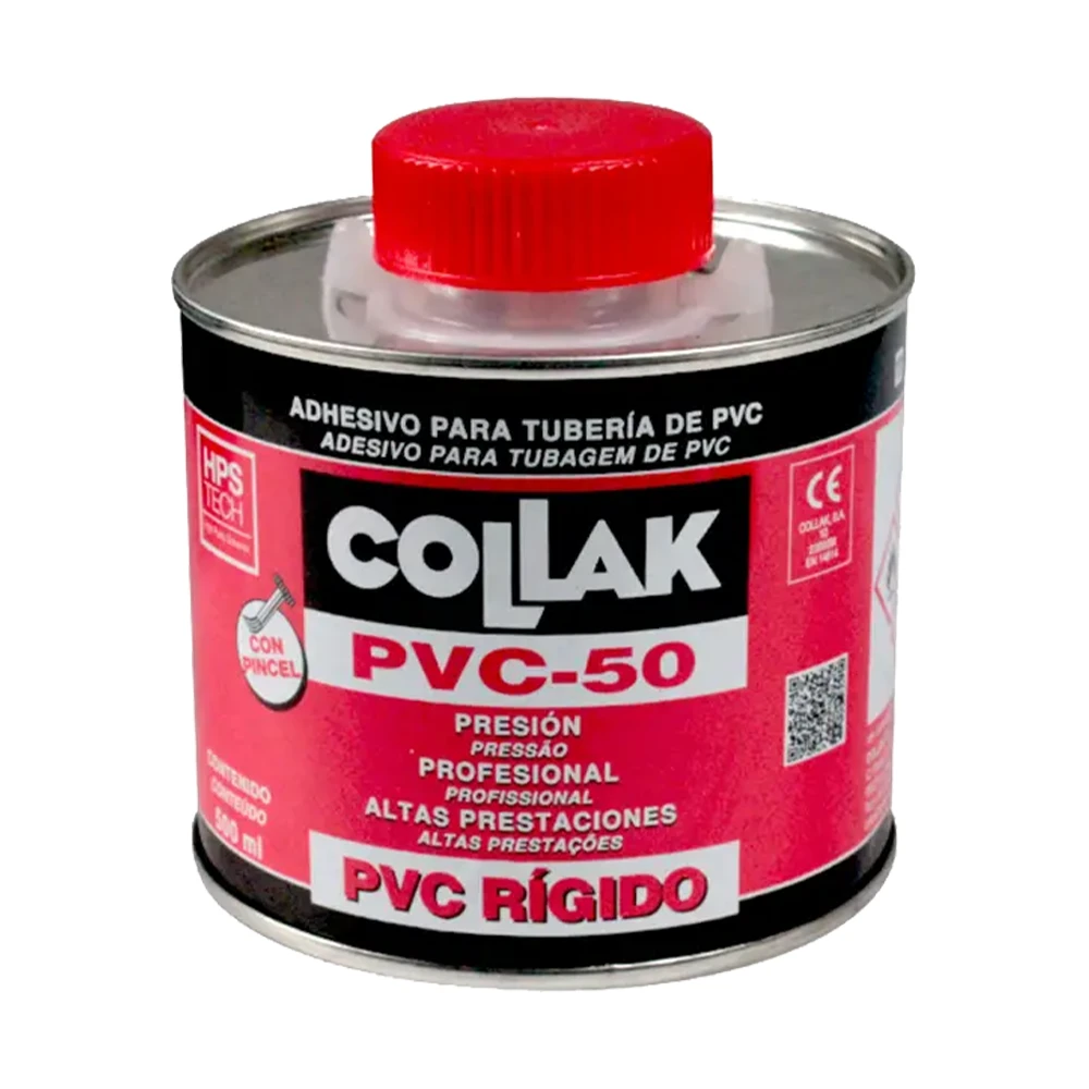 Cola adhesiva PVC y ABS