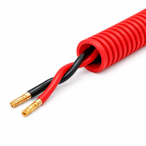 Cable 2 x 1,5 trenzado y entubado