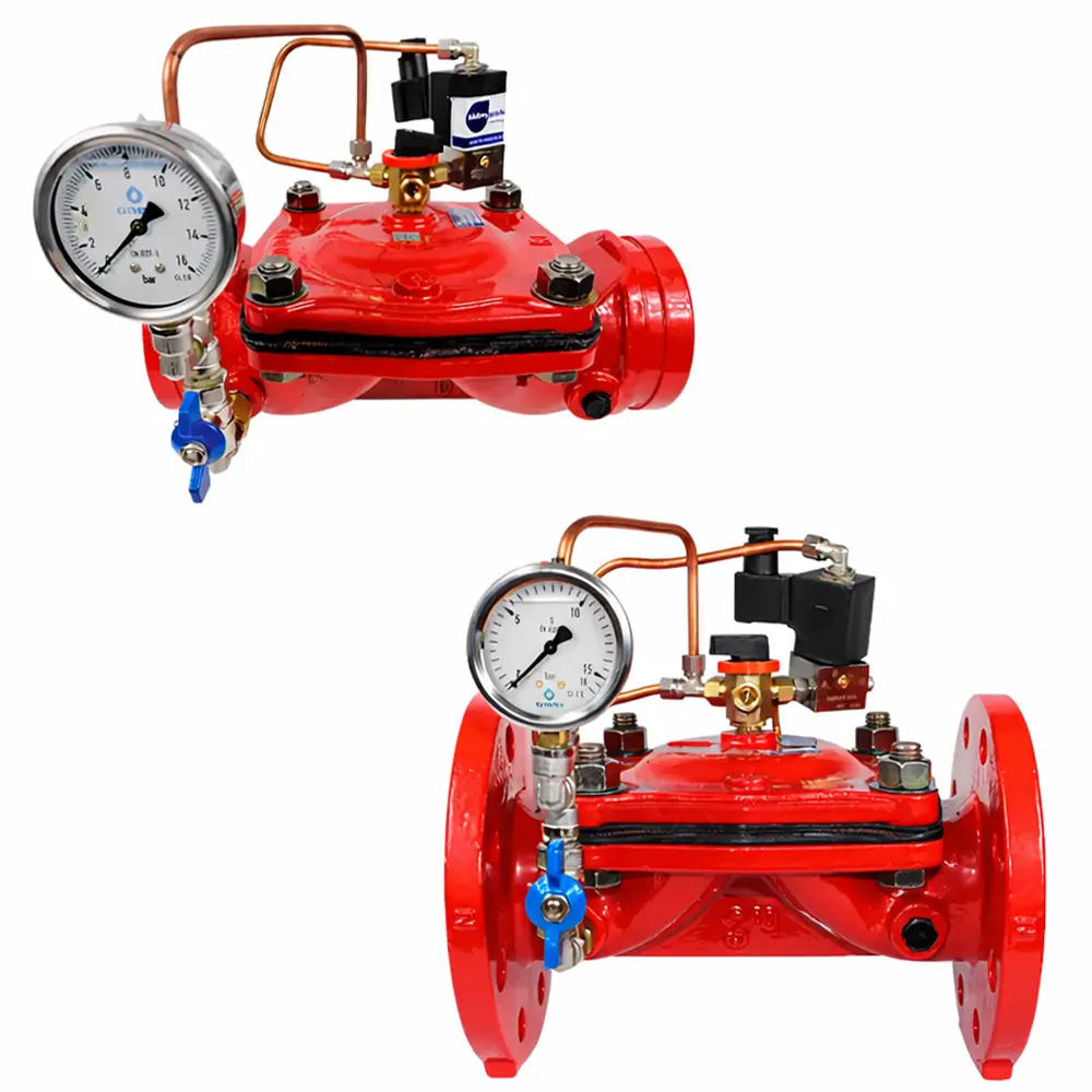 Válvula hidráulica con electroválvula GAL100