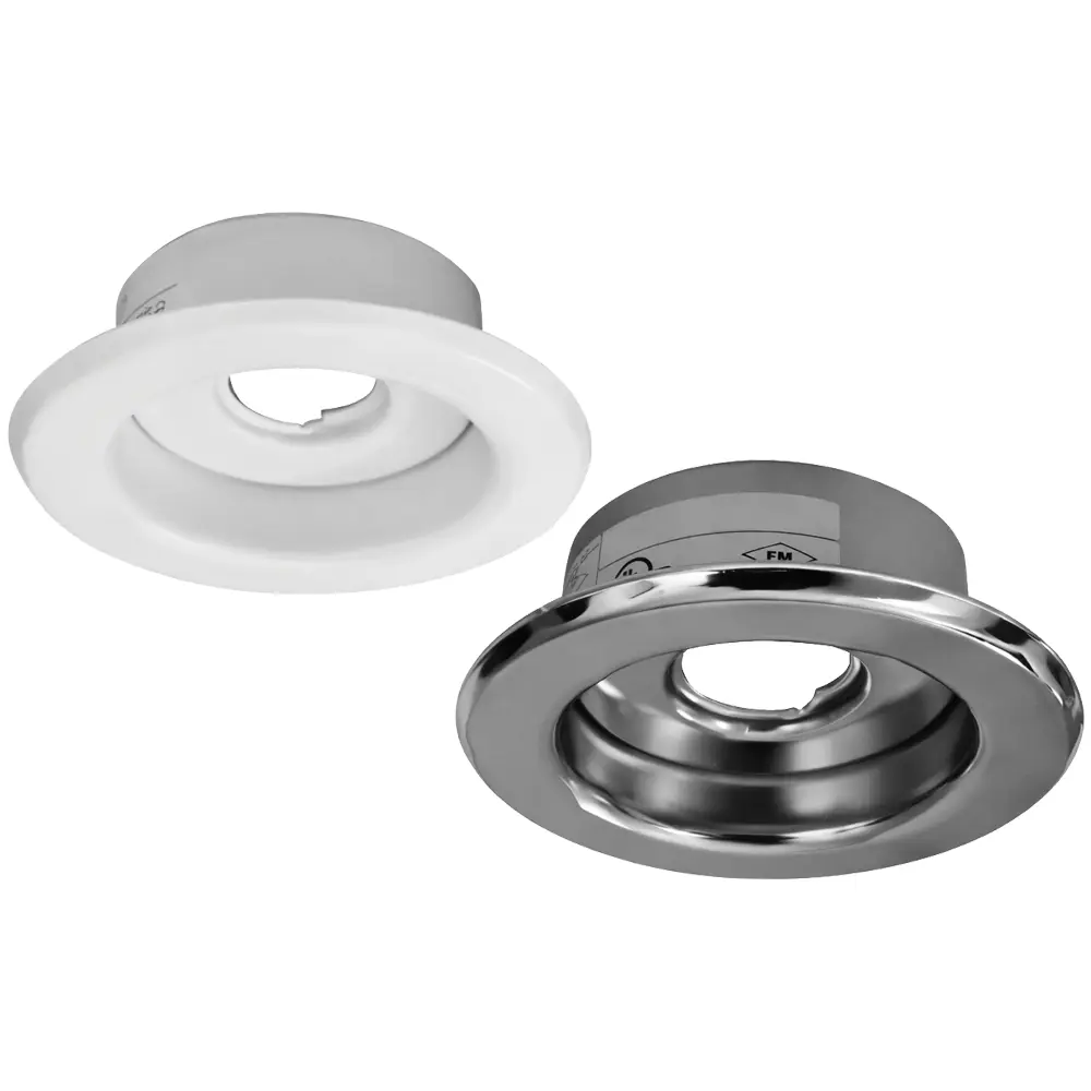 Embellecedor  recessed<br>dos piezas