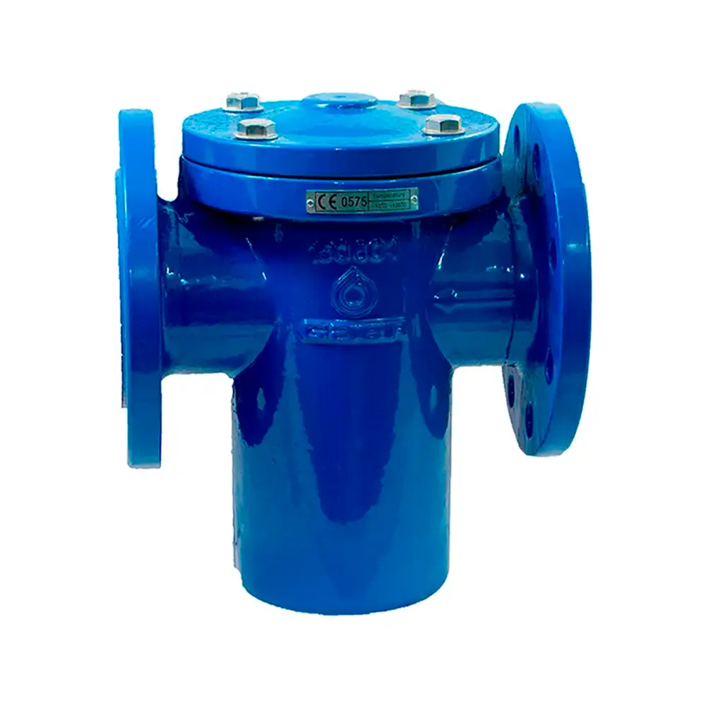 Filtro cazapiedras de cesta vertical embridado