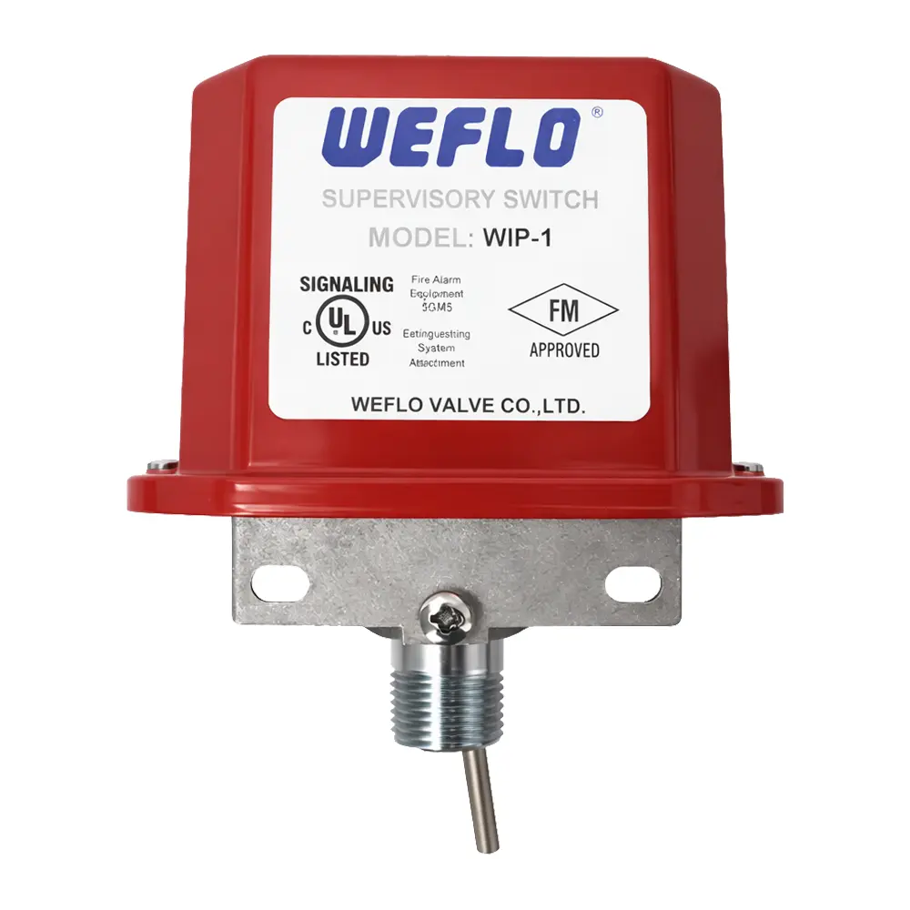 Interruptor supervisión válvulas mariposa y poste indicador