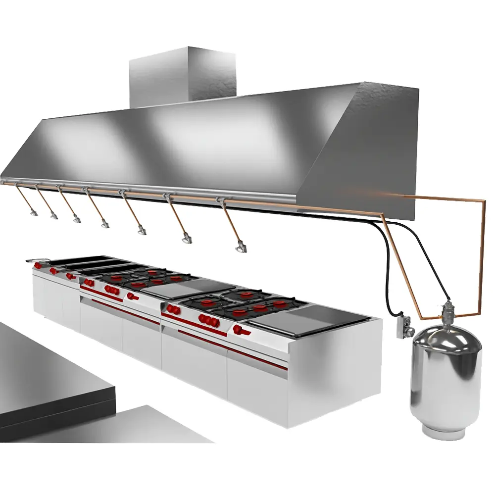 Kit extinción cocina ARMANfire Chef