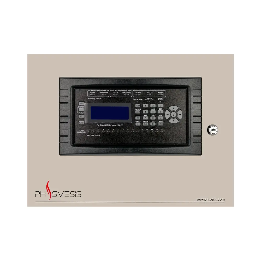 Central/panel de control analógico