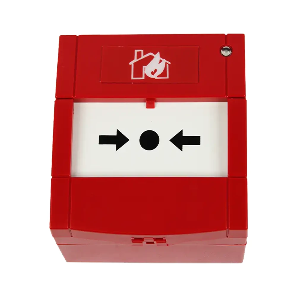 Pulsador convencional rearmable