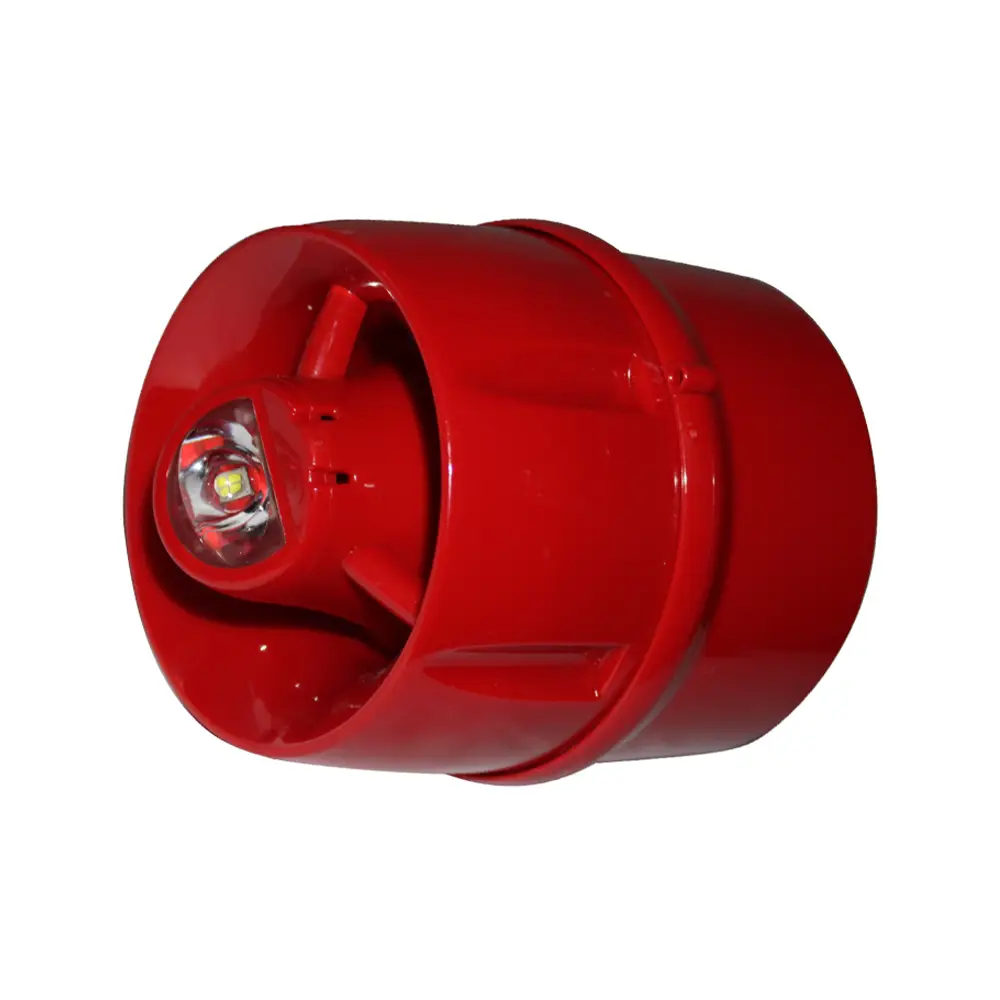 Sirena convencional<br>óptica-acústica base alta<br>BF433C-CC-DR