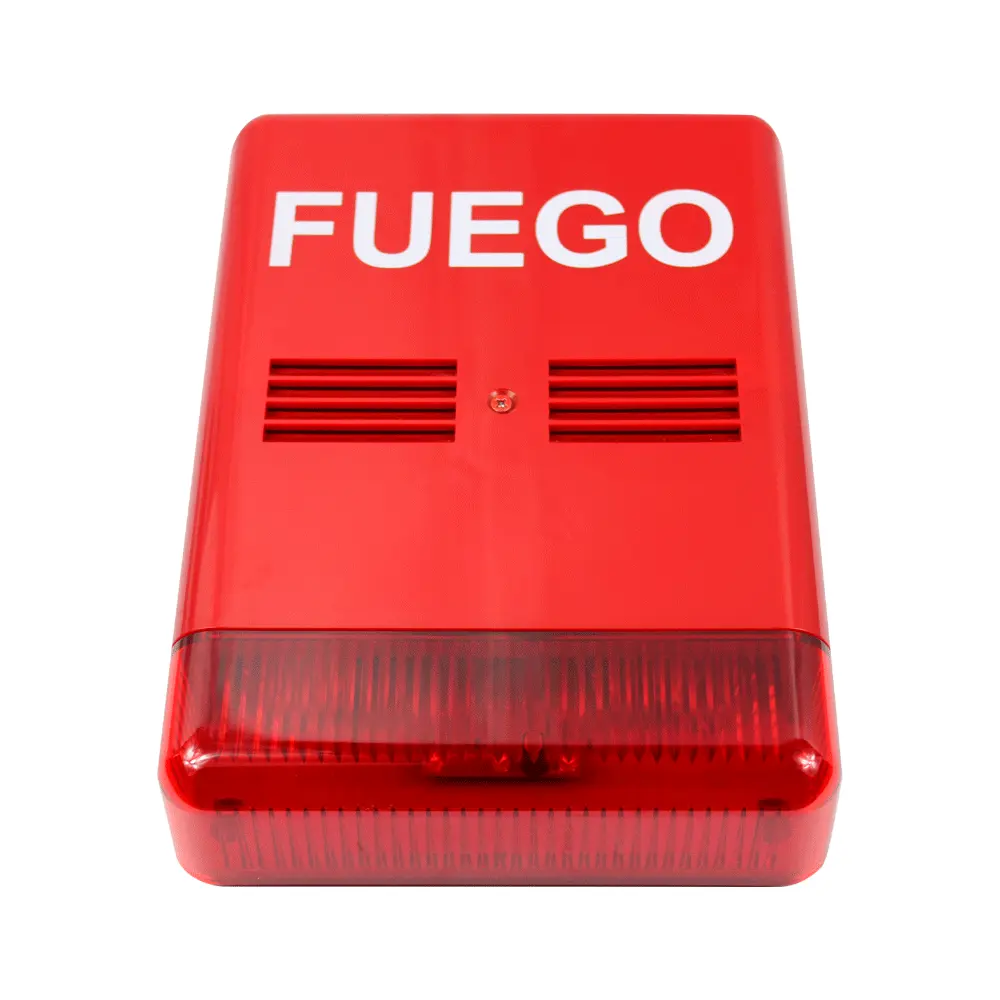 Sirena exterior<br>óptico acústica