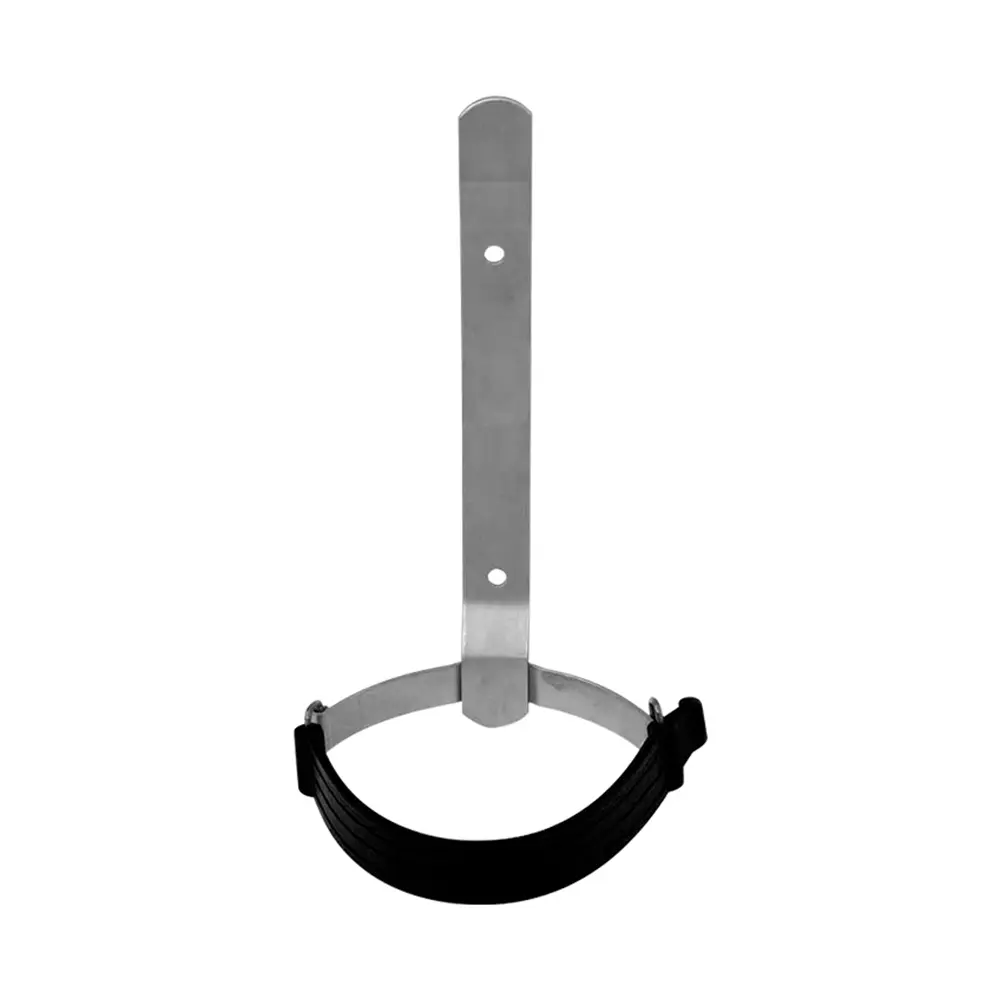 Soporte auto inox<br>extintor polvo 6 Kg