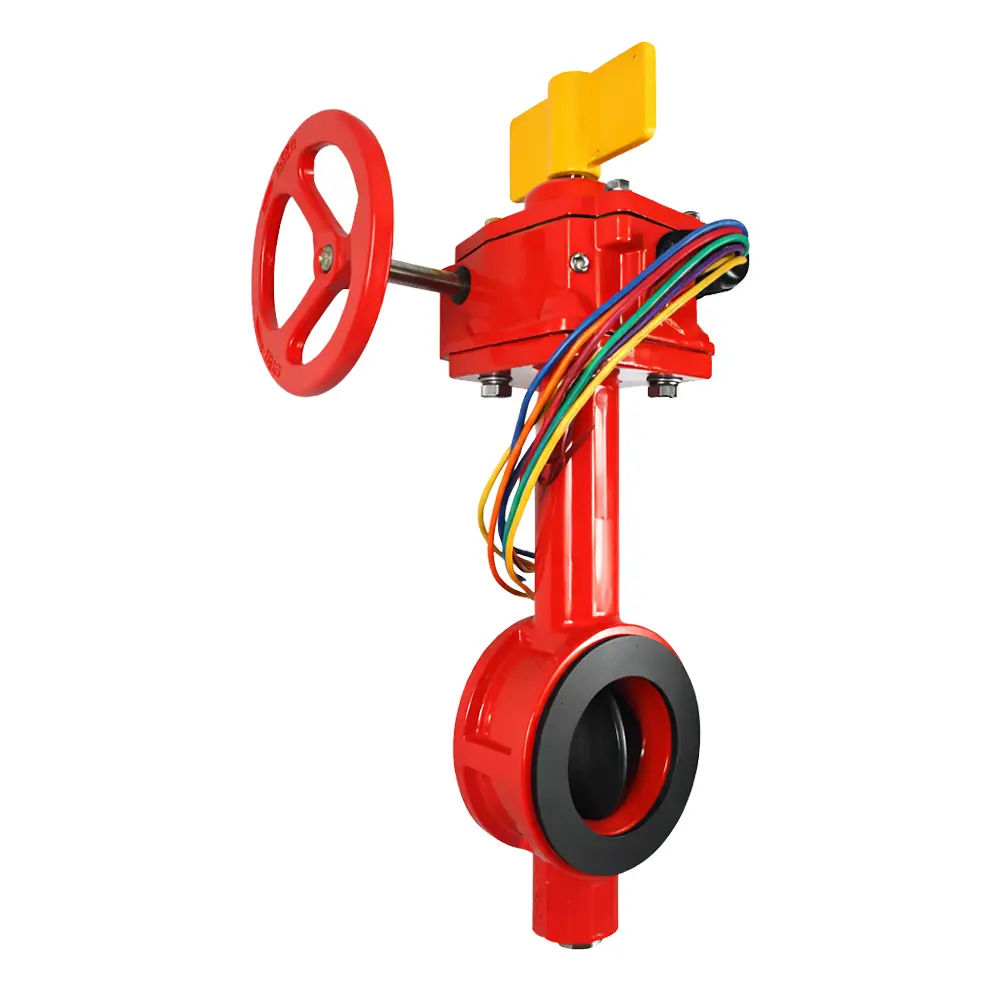 Válvula mariposa con volante wafer FM-UL