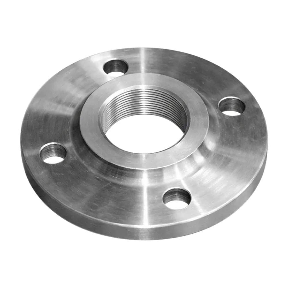 Brida con cuello roscar<br>DIN 2566