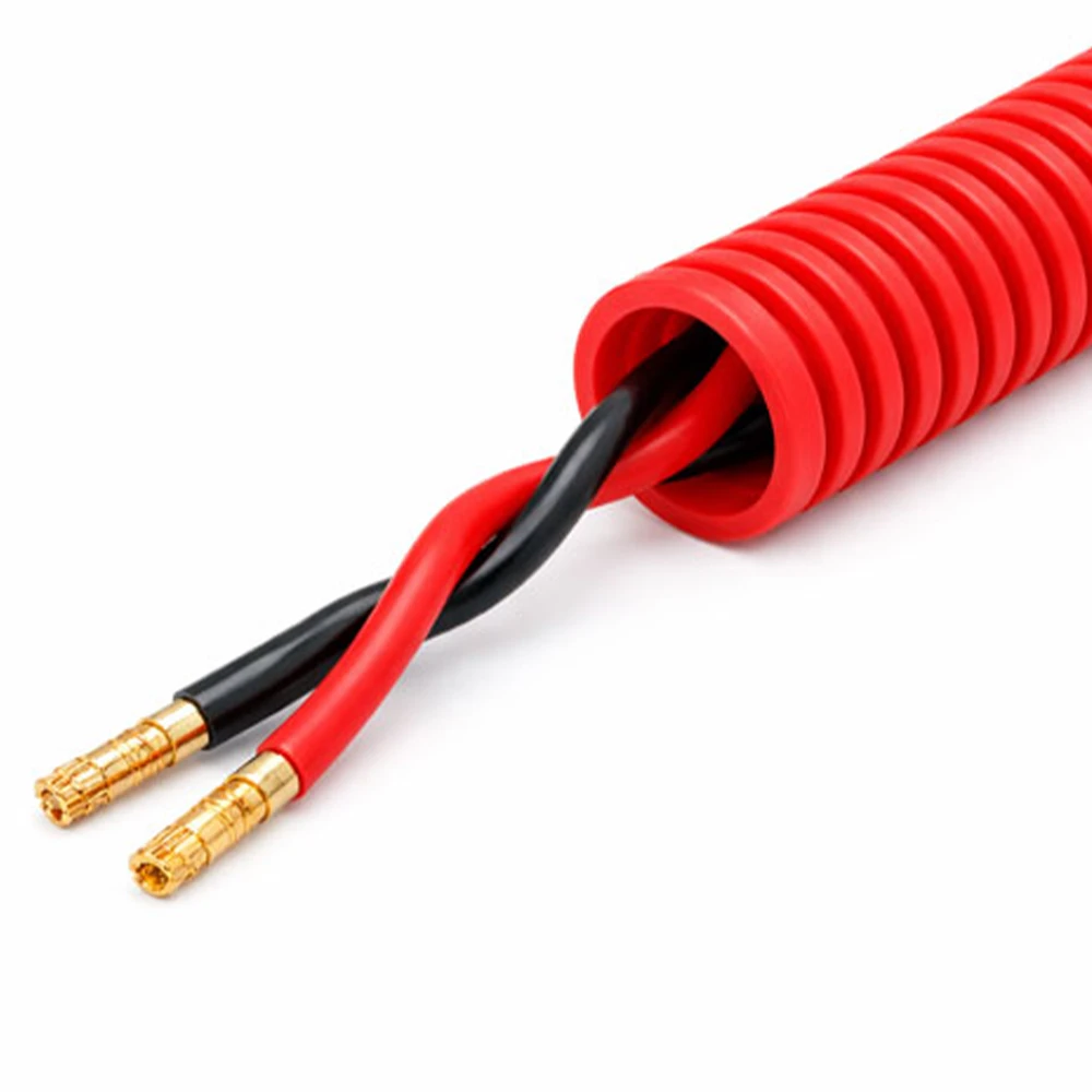 Cable 2 x 1,5 trenzado y entubado