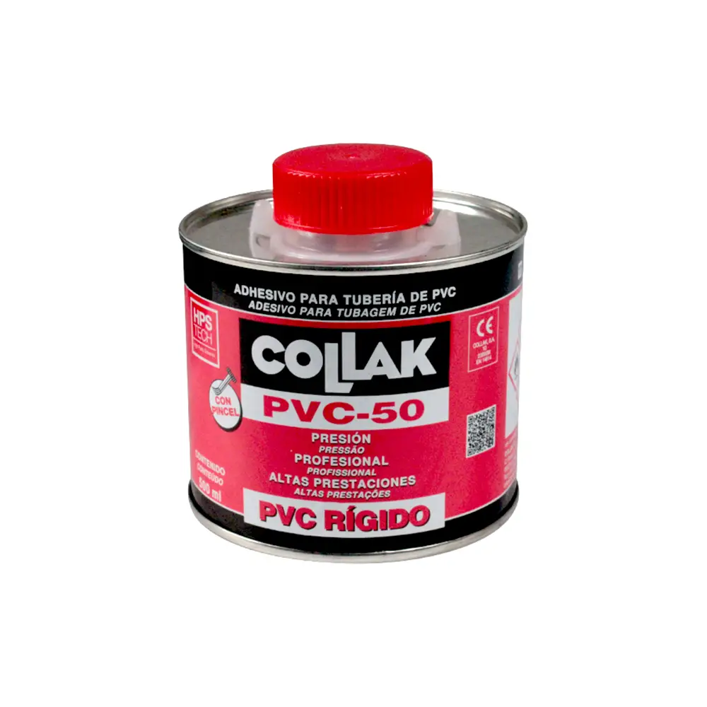 Cola adhesiva PVC y ABS