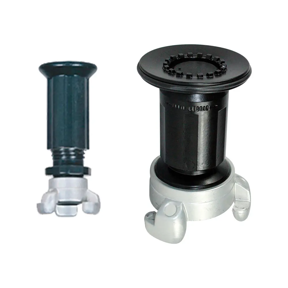 Lanza triple efecto aluminio