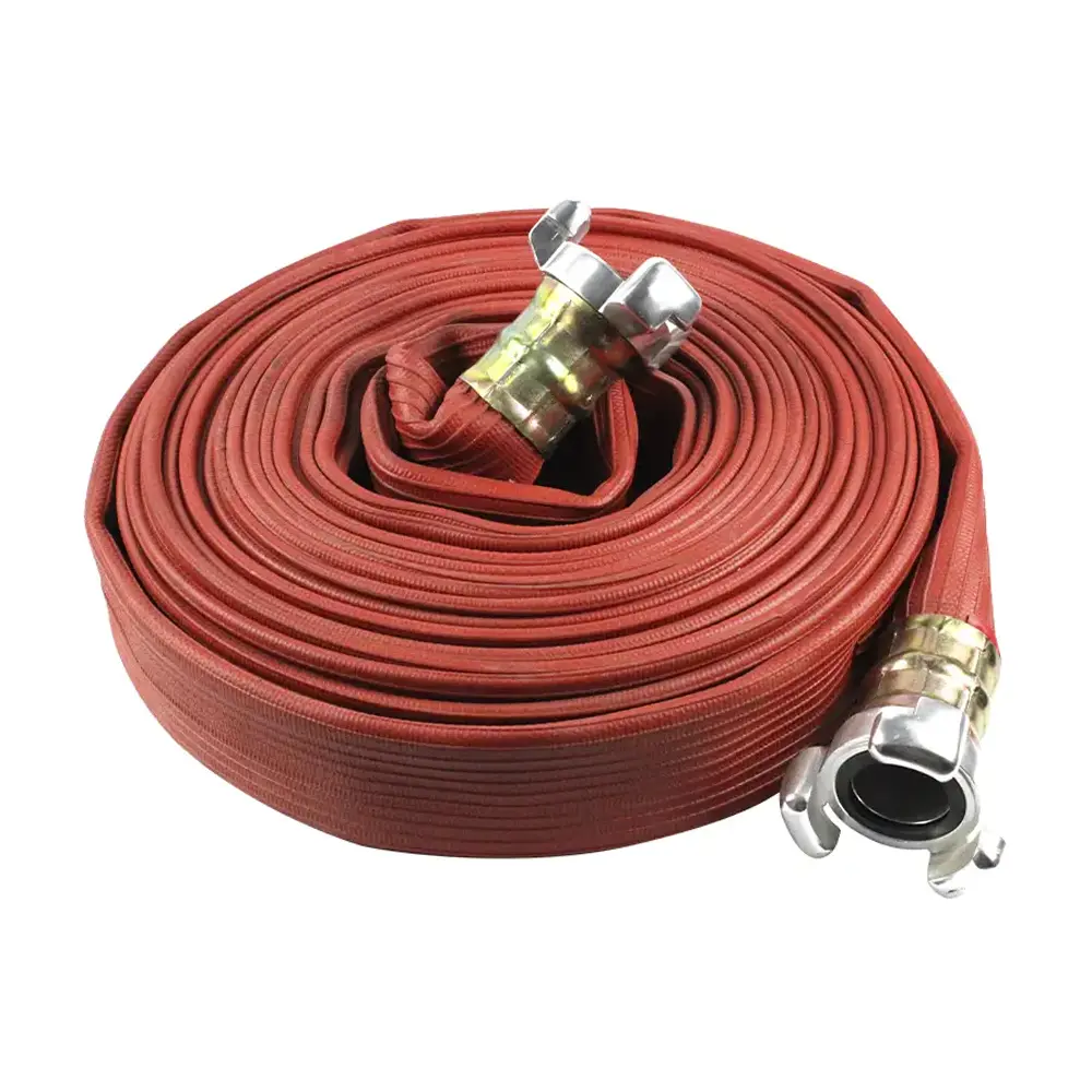 Manguera roja<br>con recubrimiento