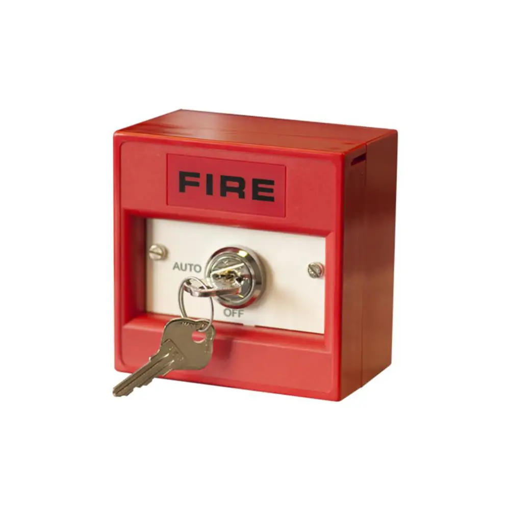 Pulsador convencional<br>con llave CCP-KS