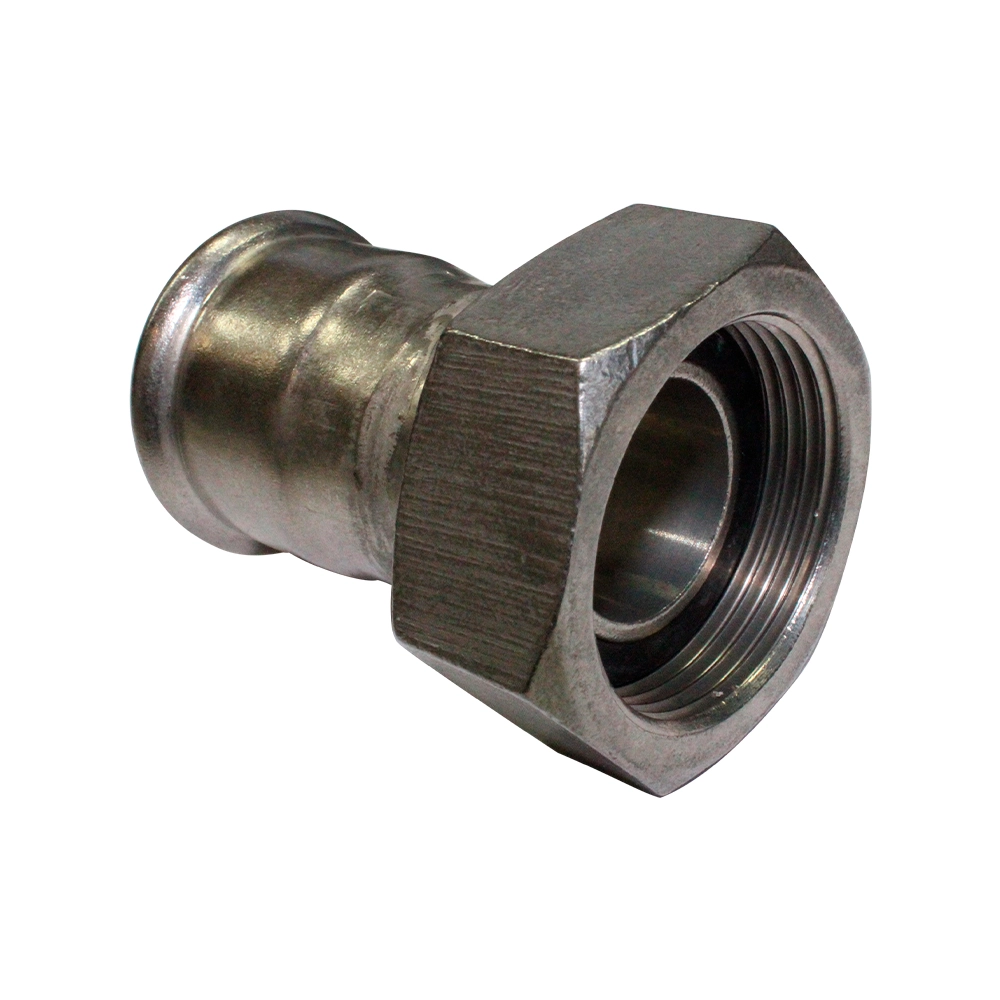 Racor 2 piezas con cuello inoxidable