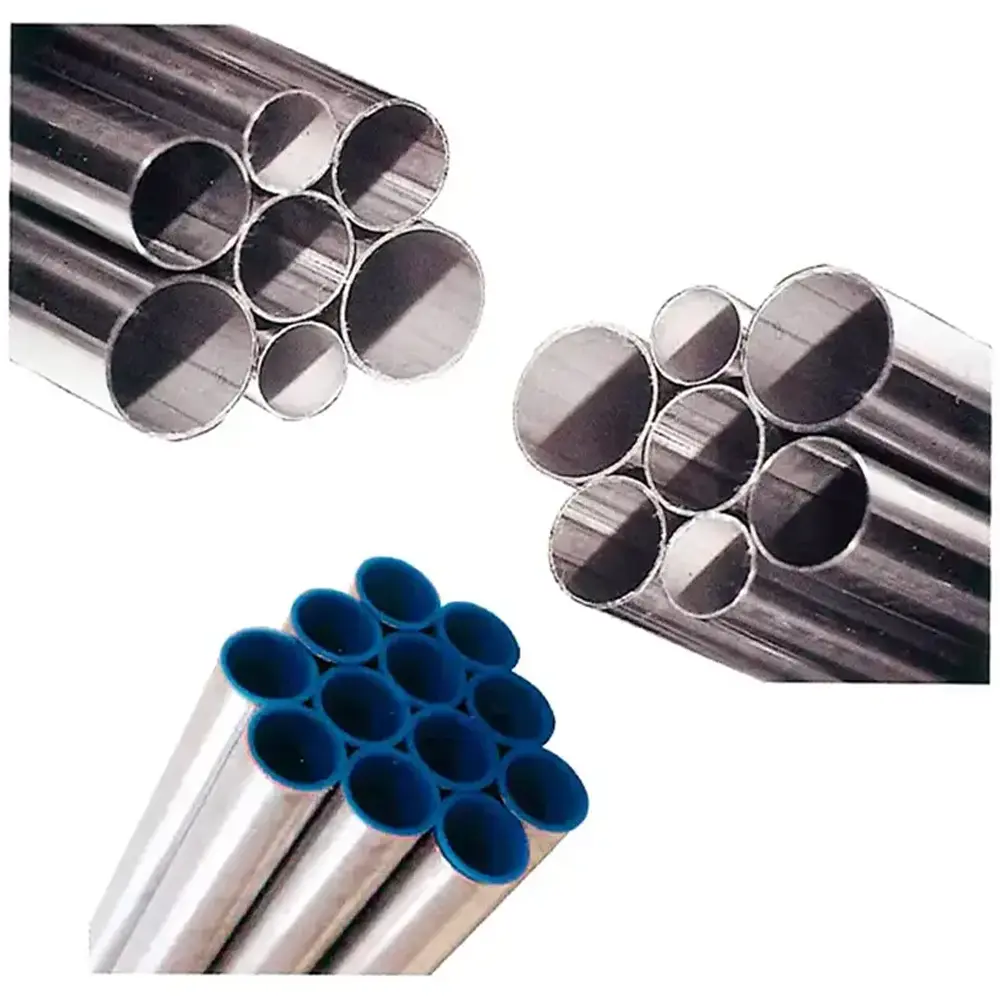 Tubería EN 10312 <br> acero inoxidable