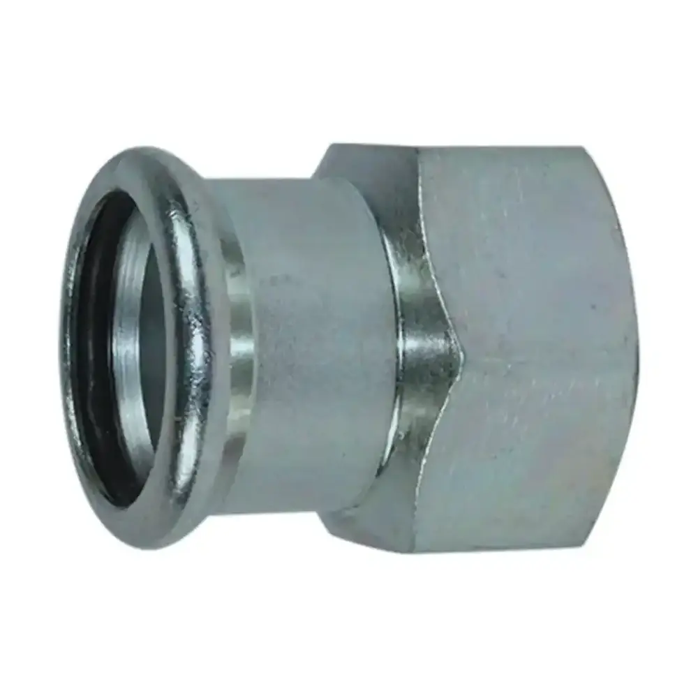 Unión hembra acero al carbono
