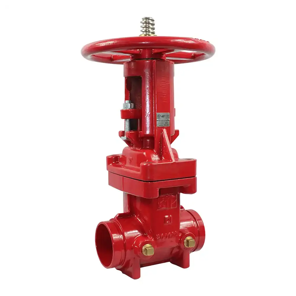 Válvula compuerta husillo ascendente ranurada<br>FM-UL