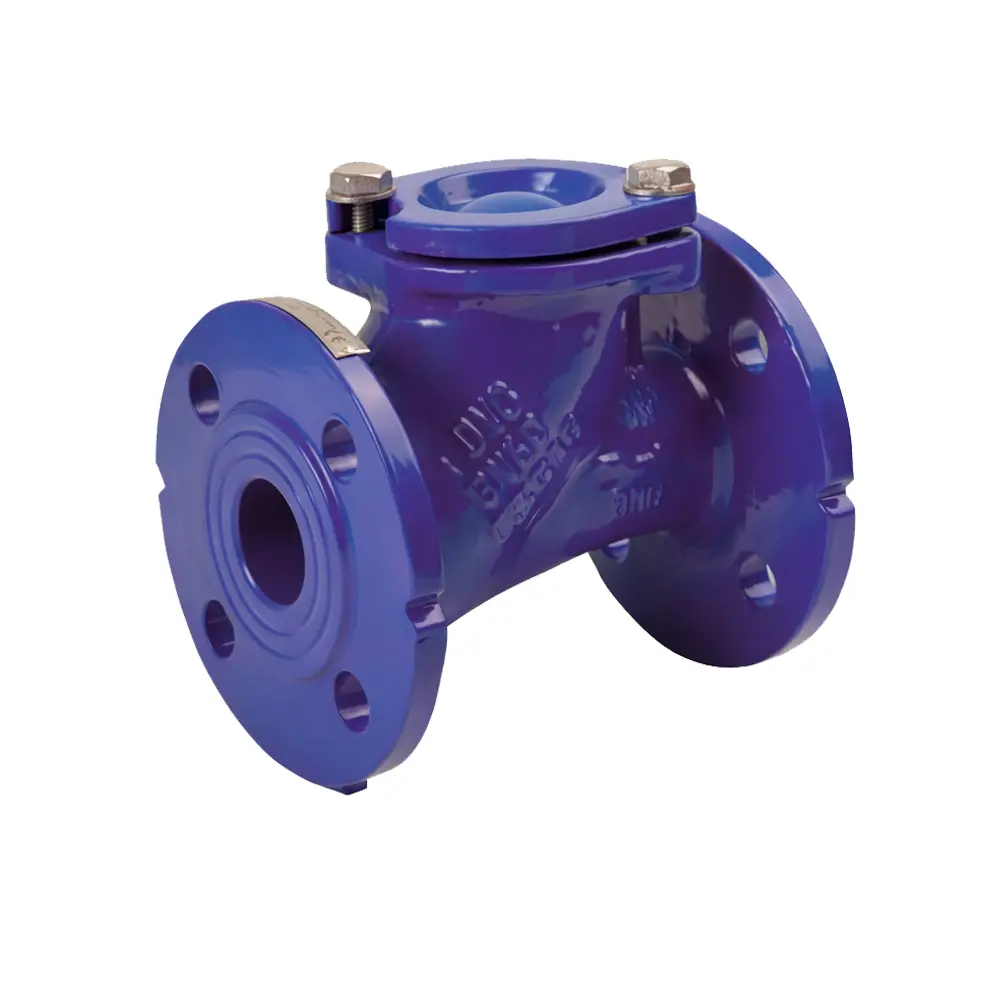 Válvula retención bola NBR embridada