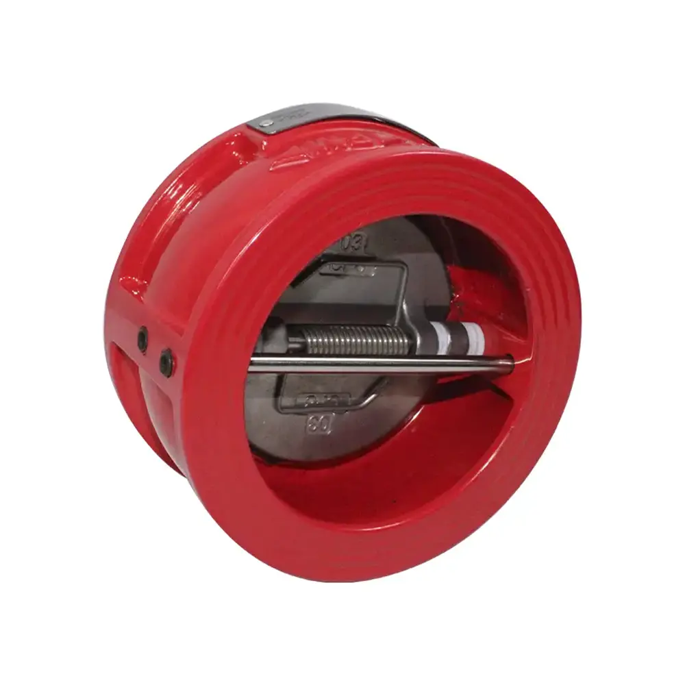 Válvula retención doble clapeta wafer FM-UL